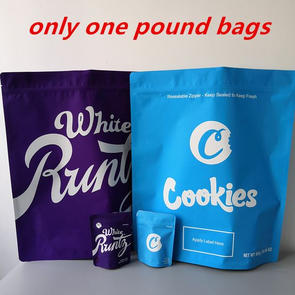 

cookies 1 pound bag 16oz white runtz smell proof packaging bag cookies pound package 420 dry herb flowers