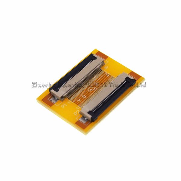 30-polige 0,5-mm-FPC/FFC-Leiterplattensteckverbinder-Adapterplatine, 30P-Flachkabelverlängerung für LCD-Bildschirmschnittstelle