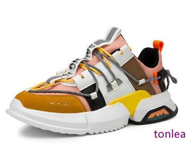 

trend colorful breathable running shoes for men thick bottom men women sport shoes mixed colors men sneakers athletic trainers