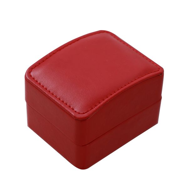 

watch box pu leather wristwatch for men women traveling gift bracelet watch jewelry box holder storage organizer with cushion, Black;blue