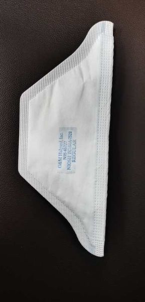 

in stock halyard fluidshield*3 n95 particulate filter respirator