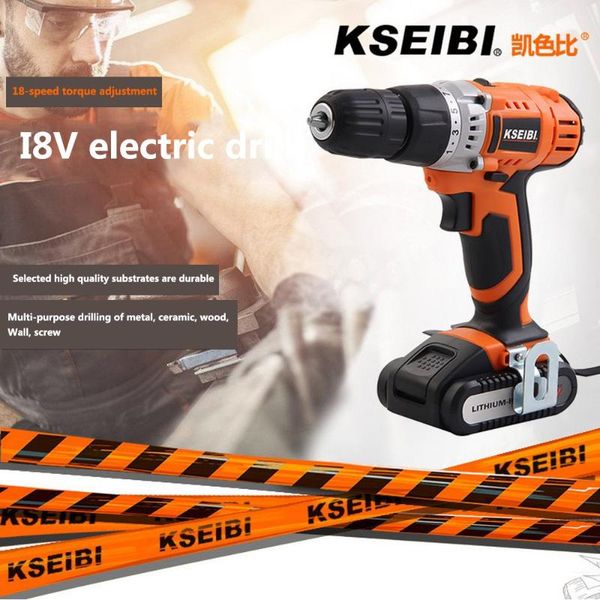 

18v multifunctional waterproof electric drill with rechargeable lithium battery electric screwdriver cordless power tools