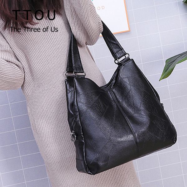 

vintage soft women crossbody bags pu leather female handbags solid color double arrows shoulder bags
