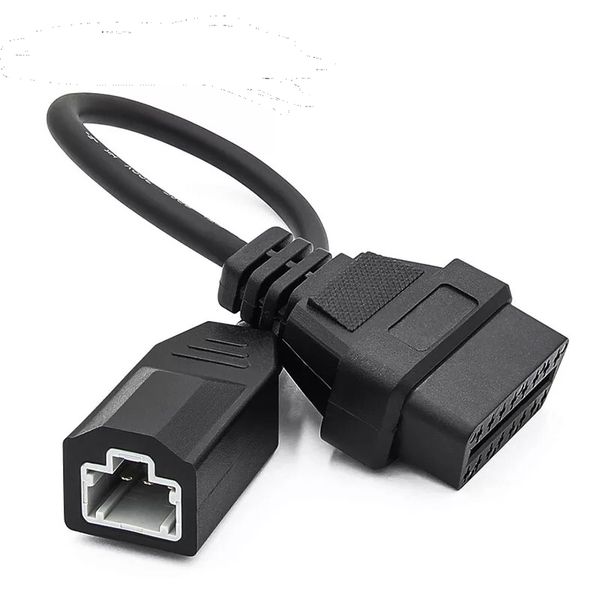 

car obd2 3pin to 16 pin female cable auto diagnostic connector adapter for honda
