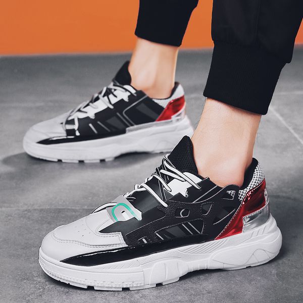 

2020 spring summer trendy shoes men's casual shoes breathable dad sports running students cool platform men's