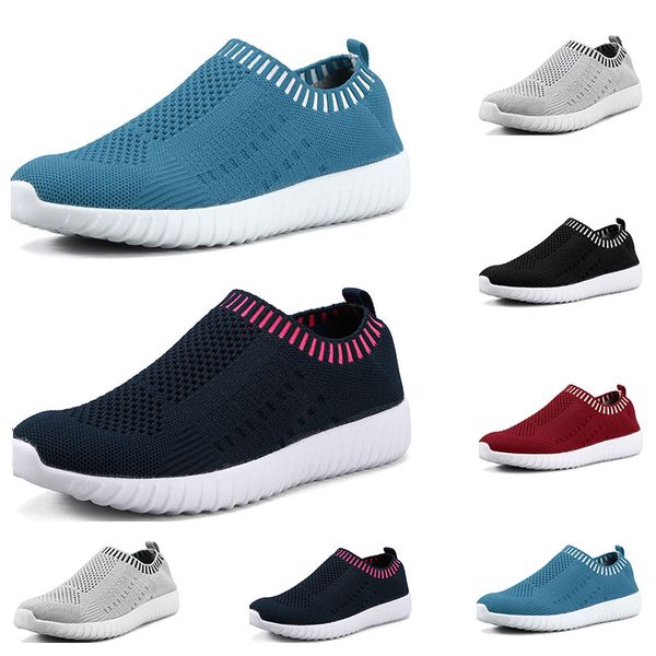 

2020 selling large size women's shoes flying womens sneakers one foot breathable lightweight casual sports running shoes forty