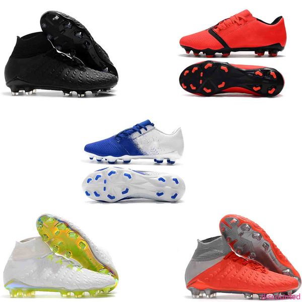 

original black gold soccer shoes hypervenom phantom iii df fg39-45 soccer cleats