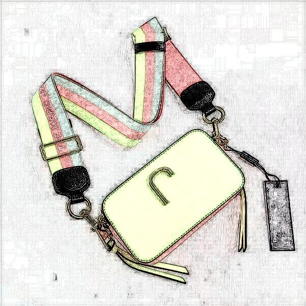 

fashionable women's bag leather bag wide shoulder belt messenger bag purse