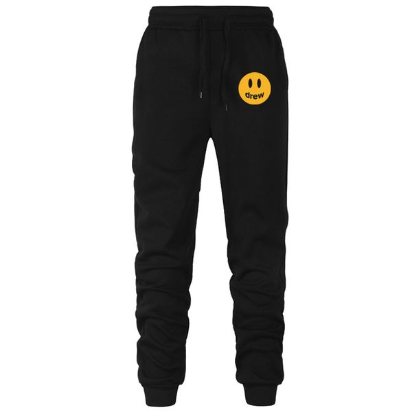 

cotton joggers men solid men's harem pants 2020 summer fitness casual ankle-length mens trousers streetwear slim male pants, Black