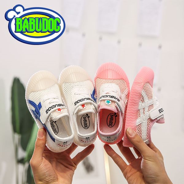 

summer children's shoes single mesh new woven children's shoes men's and women's casual jelly antiskid soft sole, Black