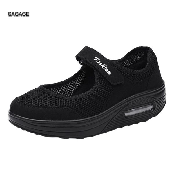 

sagace women's fashion casual breathable lightweight platform shoes sport running shoes lightweight sneakers running