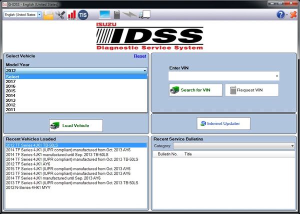 

for isuzu global diagnostic service system (g-idss) [2017]+keygen