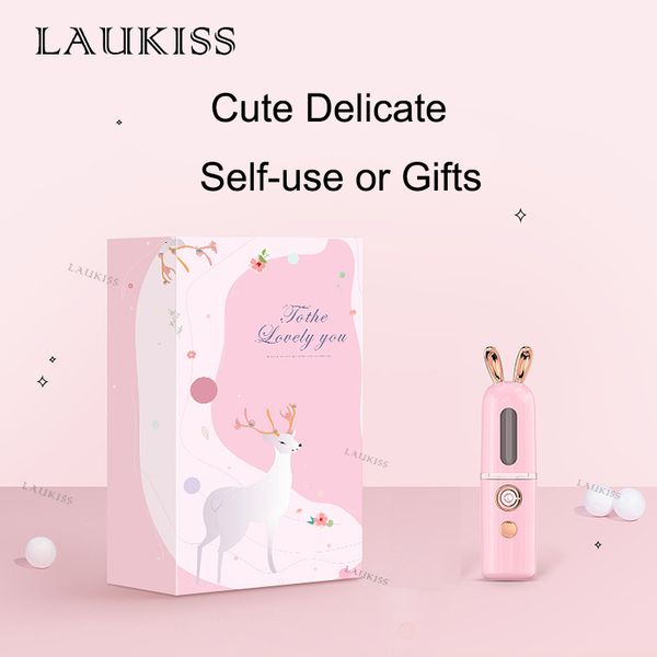 

portable nano mist sprayer facial body nebulizer steamer moisturizing skin care mini 30ml pink face spray beauty instruments