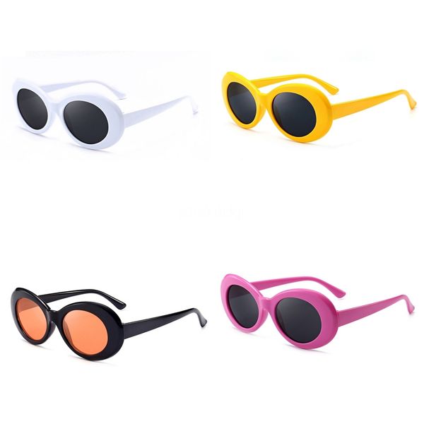 

100 1pcs 19 candy colors hiphop sunglasee rivet hiphop sunglasee retro color punk geek style clear lens glasses r053 #78227, White;black