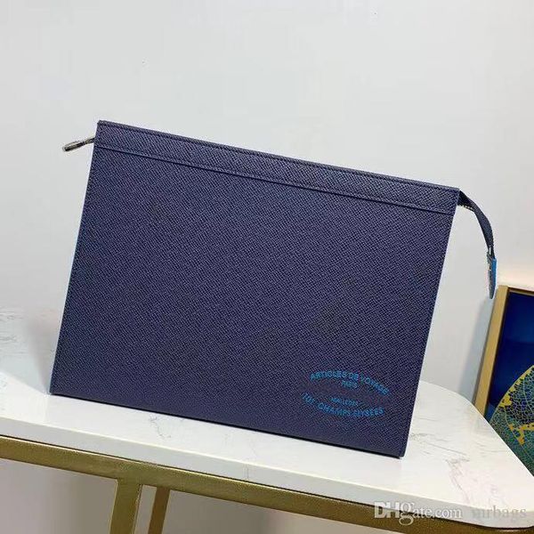 

new men's clutch bag french brand designer envelope bag high-end custom leather new handbags inside the credit card compartment