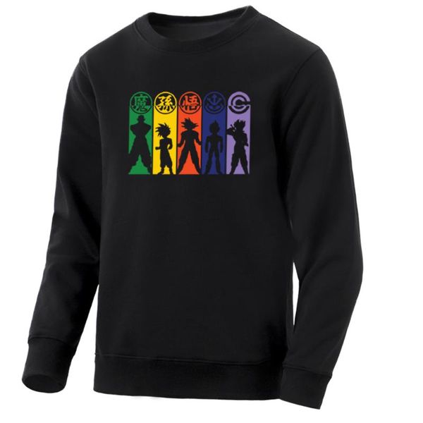 

anime z men's hoodie japanese sweatshirts hoodies casual hoodies 2020 cartoon sweatshirt men pullover, Black