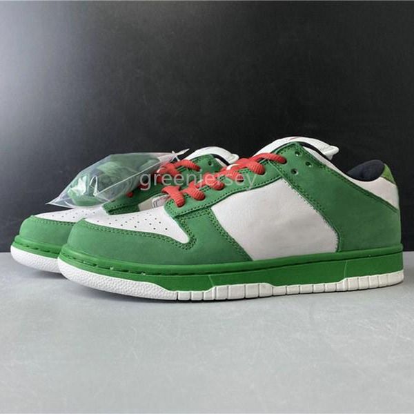 

men women green white red sb dunk low pro heineken running shoes skateboard mens athletic trainers chaussures sports sneakers size 36-45
