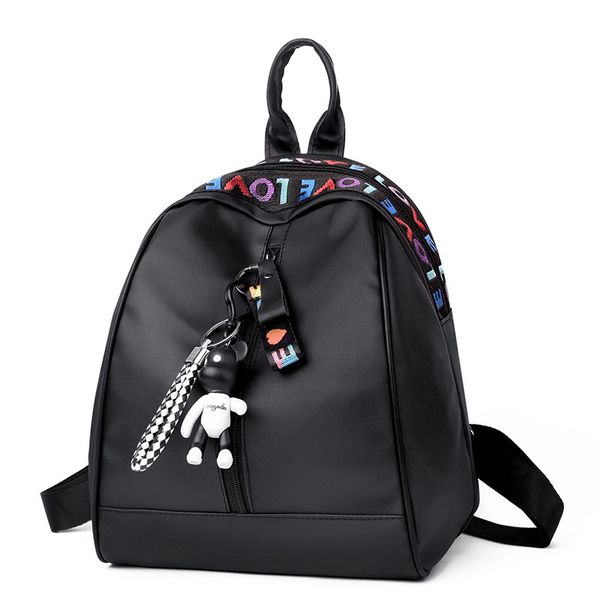 

2019 nylon backpack women casual backpacks ladies high capacity back to school bag teenage girls travel students