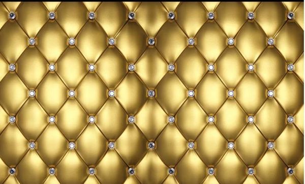 

ktv golden wallpapers soft package tooling background wall modern wallpaper for living room