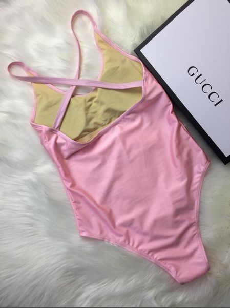 

женщины бикини набор с роскошными буквами 2020 новый модный бренд купальники для женщин купальный костюм цельный костюм сексуальная спинка п, White;black