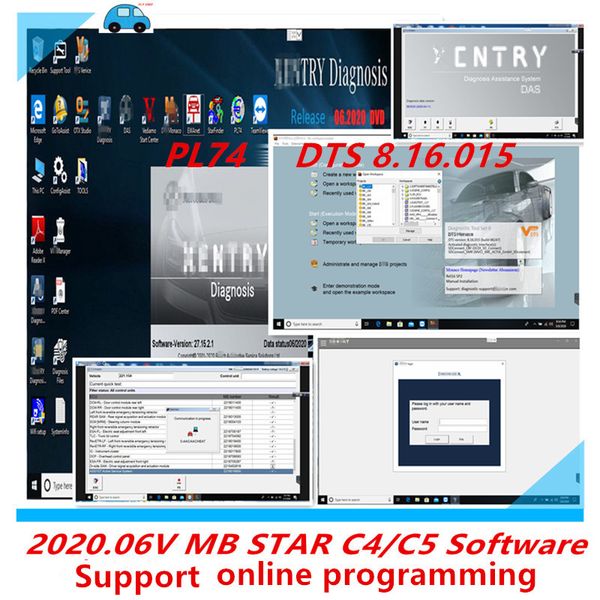 

2020.06 full software support online programming for mb star c4 c5 sd connect star diagnosis software compact 4 multiplexer tool