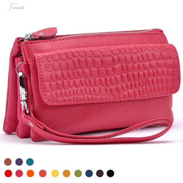 

new stone pattern genuine leather women evening clutch bags ladies wallet woman purse shoulder bag crossbody bags for female