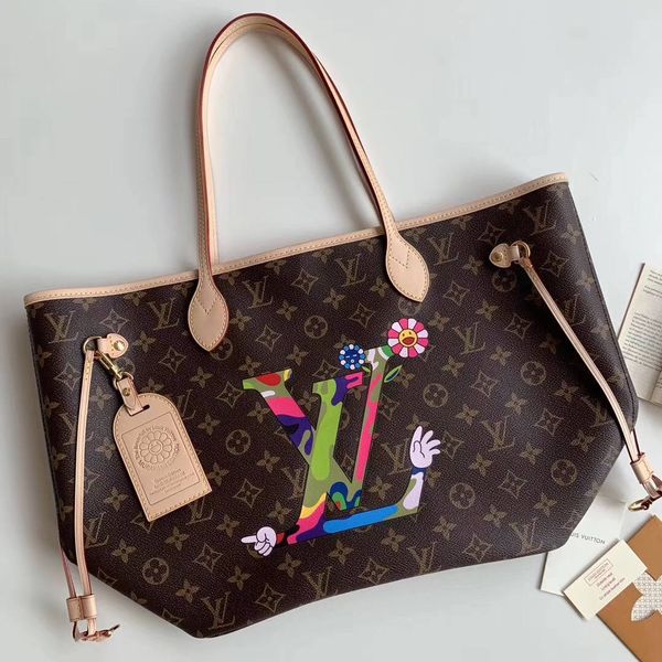 

New tyle women 039 bag 13 loui vuitton me enger handbag 13 lv fa hion large capacity european and american retro ingle houlder, Black