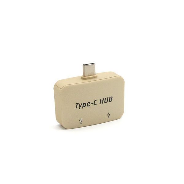 

type c to 2 port usb 2.0 hub adapter for macbook chromebook s8 s9 note8