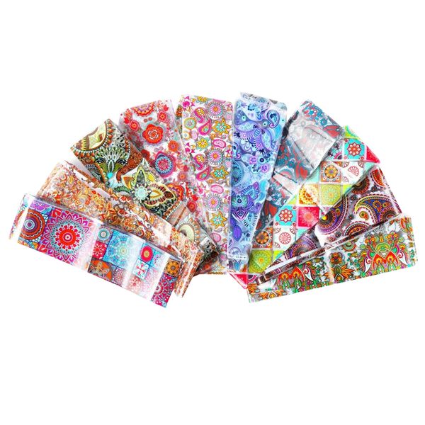 

10 листов nail art наклейки set самоклеющиеся diy making для женщины и дети, девушки, bohemian стиль, красота designs