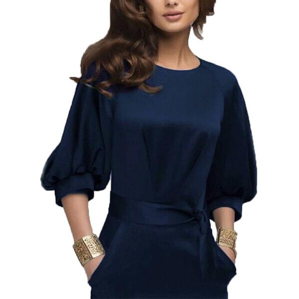 

new 2017 autumn women office work casual chiffon dress bandage bodycon womens elegant formal party pencil dresses, Black;gray