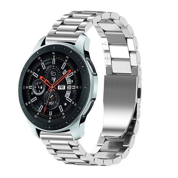 

droppshiping stainless steel wristband replacement strap accessories for samsung galaxy watch 46mm dg88, Black;brown