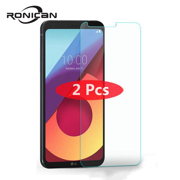 

2pcs screen protector sfor lg g6 glass phone tempered glass for lg g6 lgg6 screen protector g 6 h870 h873 anti scratch film [