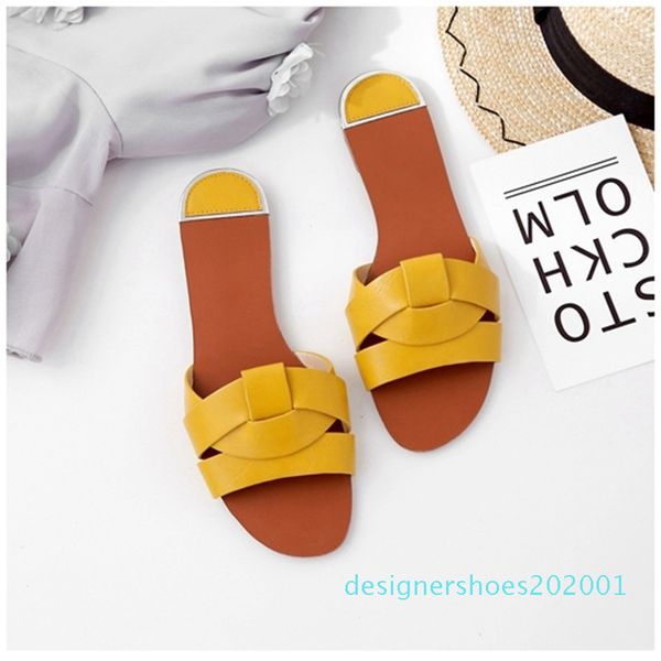 

women slippers leather slides elegant shoes summer beach sandals slip on casual sandals soft flip flops ladies fashion footwear d01, Black