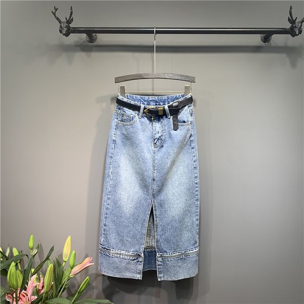 

women denim skirts dm001, Black