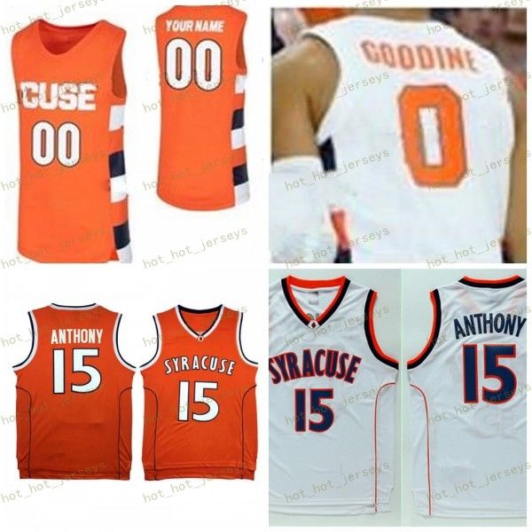 

ncaa custom syracuse orange basketball jersey any name number 13 paschal chukwu 21 marek dolezaj 33 elijah hughes 35 buddy boeheim, Black