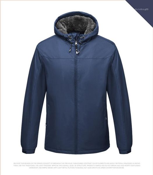 

slim jacket casual thick zipper long sleeves outerwear mens designer coat winter fleece, Black;brown