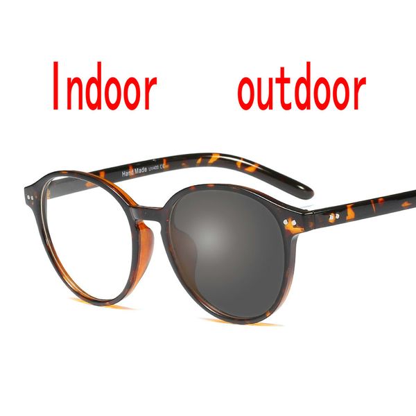 

2019 new myopia sunglasses pchromic finished women myopia eyeglasses frame with color lens sun glasses eyewear fml, White;black