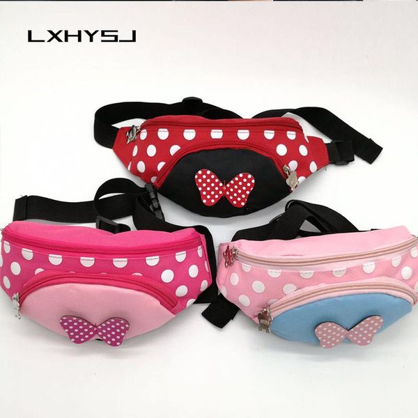 

new waist bags for kids canvas girl kids fanny pack high capacity kidney princess banana bag boy shoulder bags