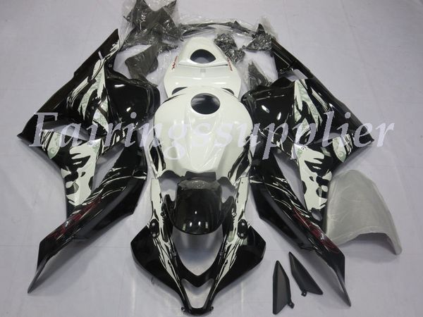 

новый (литье под давлением) abs обтекатель комплекты fit для honda cbr600rr f5 2009 2010 2011 2012 600rr 09-12 обтекателей набора черных и б