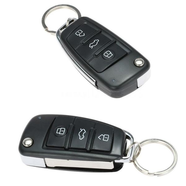 

universal black car remote central lock professional 12v car keyless entry system with remote controllers alarm new new