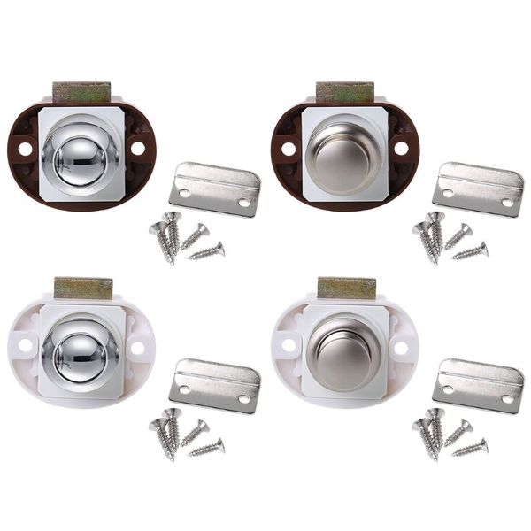 

car push lock rv caravan boat motor home cabinet drawer latch button locks b36b