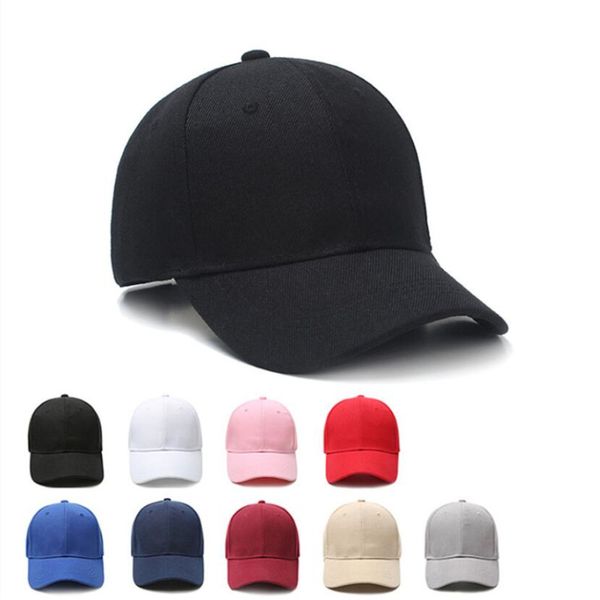 

women sport cap baseball cap men solid color hats fashion casual running tennis caps, Black;white