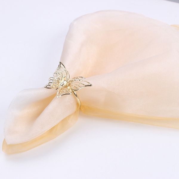 

лучшего 6pcs творческого golden butterfly салфетка кольцо салфетка пряжка ресторан салфетка кольцо покрытие полотенце пряжка отель таблица у