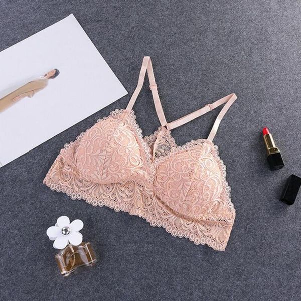 

women lace sport bra breathable floral lace bra yoga gym fitness running beachwear tx005, White;black
