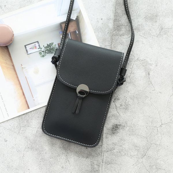 

2020 new color flap ladies mobile phone shoulder bag casual hasp messenger bag fashion small fashion single purse