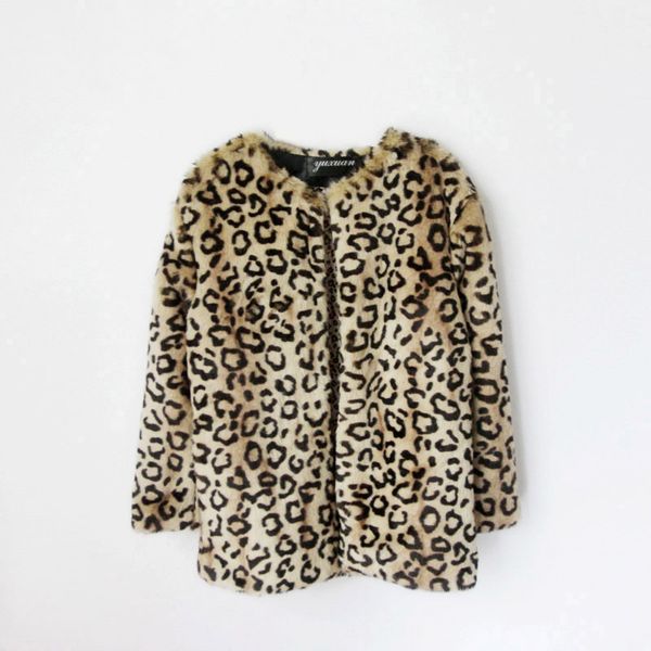 

пушистый подросток пальто зимы дети leopard искусственного меха пальто куртка baby girl верхняя одежда для новорожденных одежда теплый куртк, Blue;gray