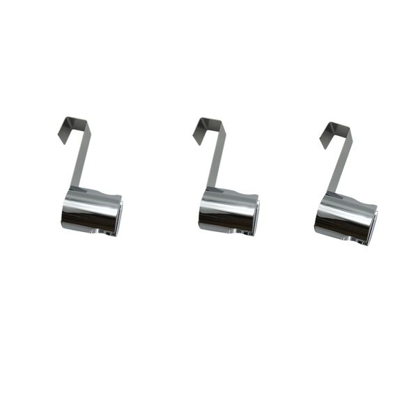 

3pcs stainless steel handheld sprayer holder bathroom spray hanging bracket