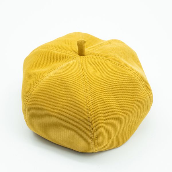 

female autumn and winter trend beret korean version fashion ins style pure hat, Silver