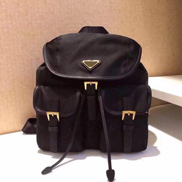 

2017 Luxury orignal P fashion back pack waterproof shoulder bag handbag presbyopic package messenger bag parachute fabric mobile phone purse