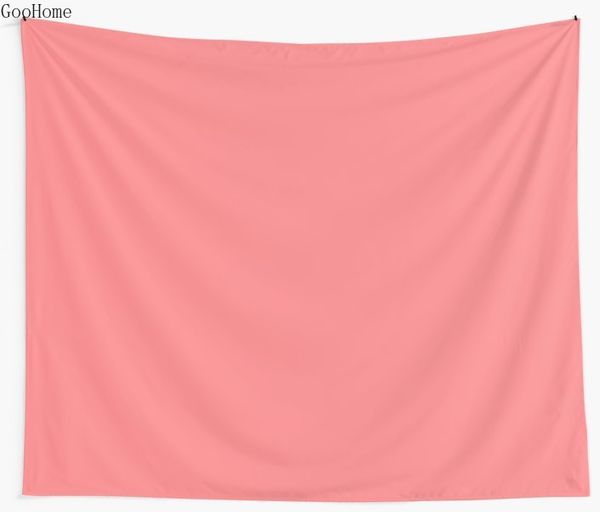 

flamingo pink solid color wall tapestry cover beach towel throw blanket picnic yoga mat home decoration